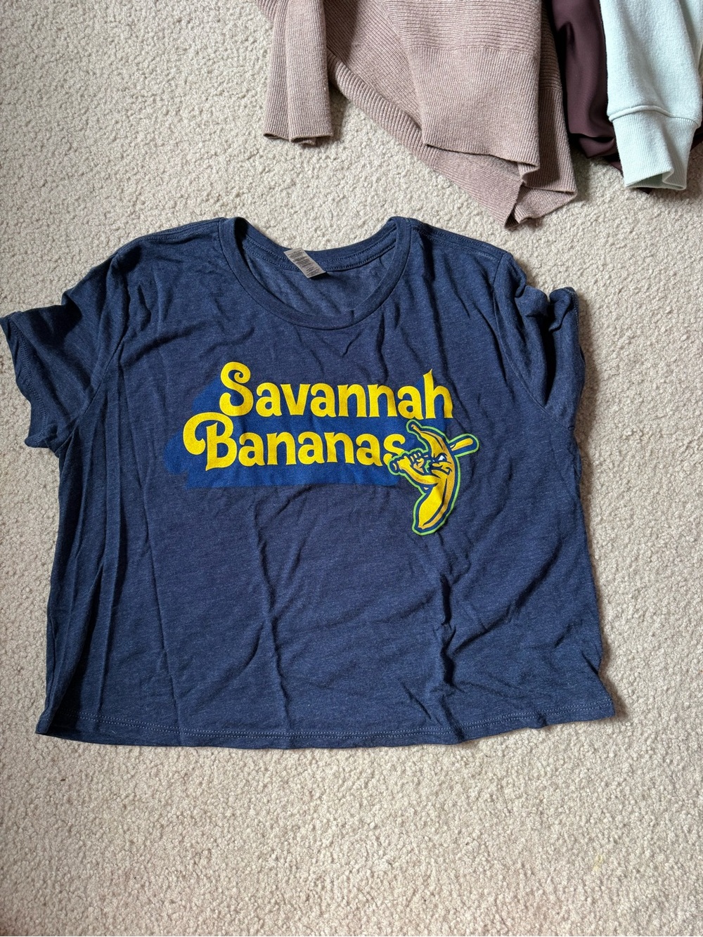 Navy Short Sleeve Graphic Tee
